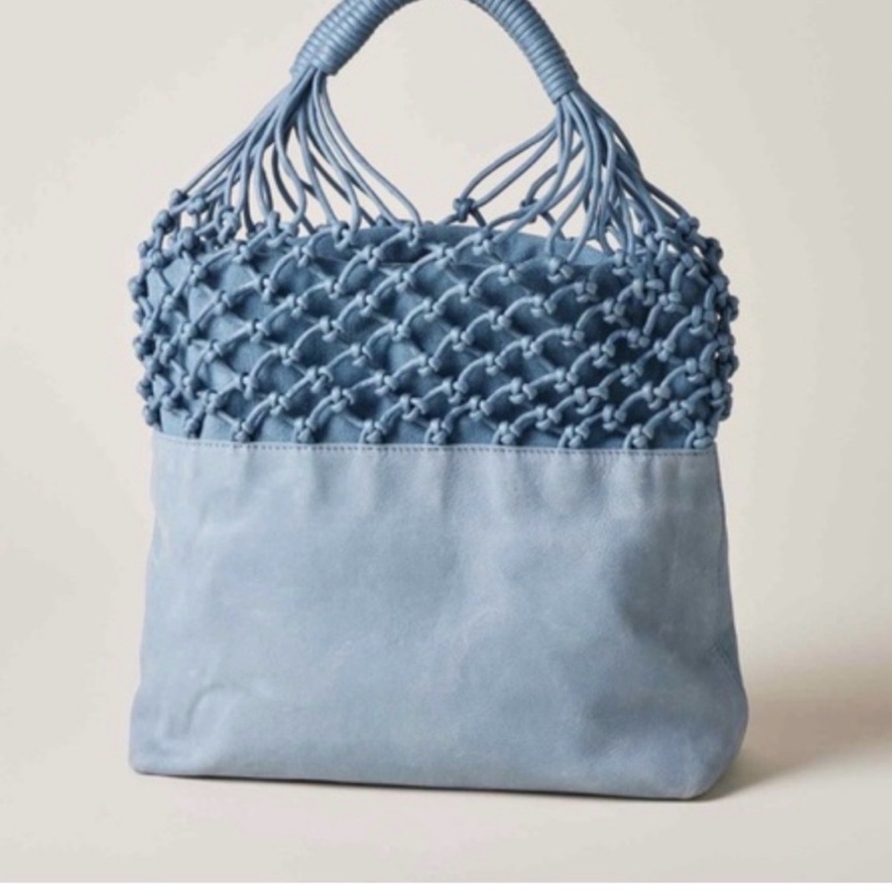 Sundance Blue‎ Woven Handbag